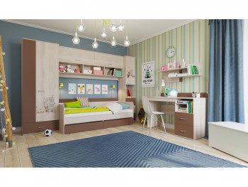 Детская комната Лимбо-1 в Северо-Енисейском - severo-enisejskij.mebel54.com | фото
