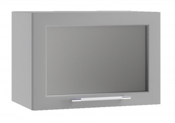 Гарда ПГС 500 шкаф верхний горизонтальный со стеклом Ваниль в Северо-Енисейском - severo-enisejskij.mebel54.com | фото
