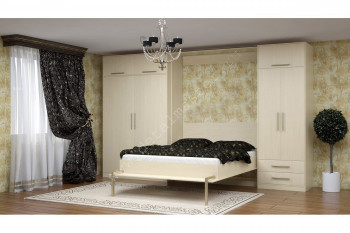 Комплект мебели со шкаф-кроватью трансформер Ратмир в Северо-Енисейском - severo-enisejskij.mebel54.com | фото