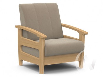 Кресло для отдыха Омега (бук лак/CATANIA LATTE) в Северо-Енисейском - severo-enisejskij.mebel54.com | фото
