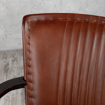 Кресло кожаное Джой в Северо-Енисейском - severo-enisejskij.mebel54.com | фото