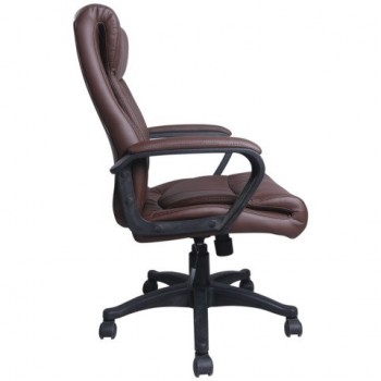 Кресло офисное BRABIX Enter EX-511 (коричневый) в Северо-Енисейском - severo-enisejskij.mebel54.com | фото