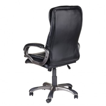 Кресло офисное BRABIX Omega EX-589 (черное) в Северо-Енисейском - severo-enisejskij.mebel54.com | фото