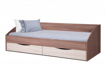 Кровать одинарная "Фея-3" (симметричная) в Северо-Енисейском - severo-enisejskij.mebel54.com | фото