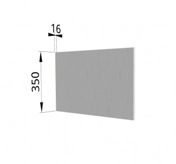 Панель торцевая (для шкафа горизонтального глубокого) ГПГ Монца, Ройс (Кварц черный) в Северо-Енисейском - severo-enisejskij.mebel54.com | фото