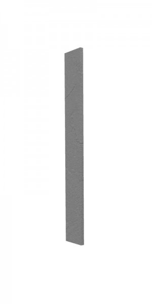 Панель торцевая (для шкафа верхнего торцевого высокого) ВПТ 400 Лофт (Штукатурка серая) в Северо-Енисейском - severo-enisejskij.mebel54.com | фото