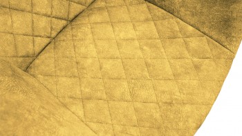 Стул «Дастин» К1С Черный/Микровелюр Wellmart Yellow в Северо-Енисейском - severo-enisejskij.mebel54.com | фото