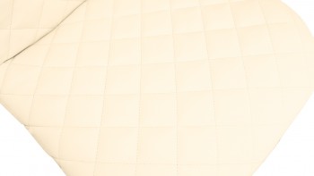 Стул «Ричи» К1С Черный муар/Кож.зам. Polo Cream в Северо-Енисейском - severo-enisejskij.mebel54.com | фото