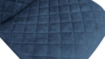 Стул «Ричи» К3 Черный муар/Микровелюр Wellmart Blue в Северо-Енисейском - severo-enisejskij.mebel54.com | фото